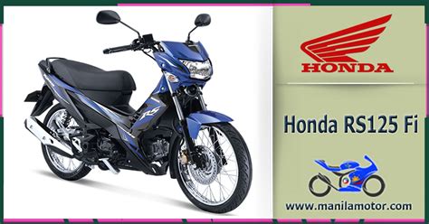 Honda RS125 Fi 2024 Standard Price, Specs & Review .